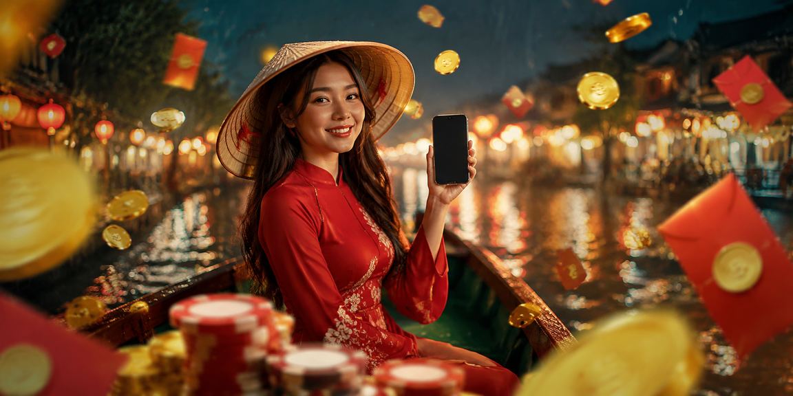 Màn hình hiển thị các lựa chọn cá cược casino và thể thao tại Việt Nam